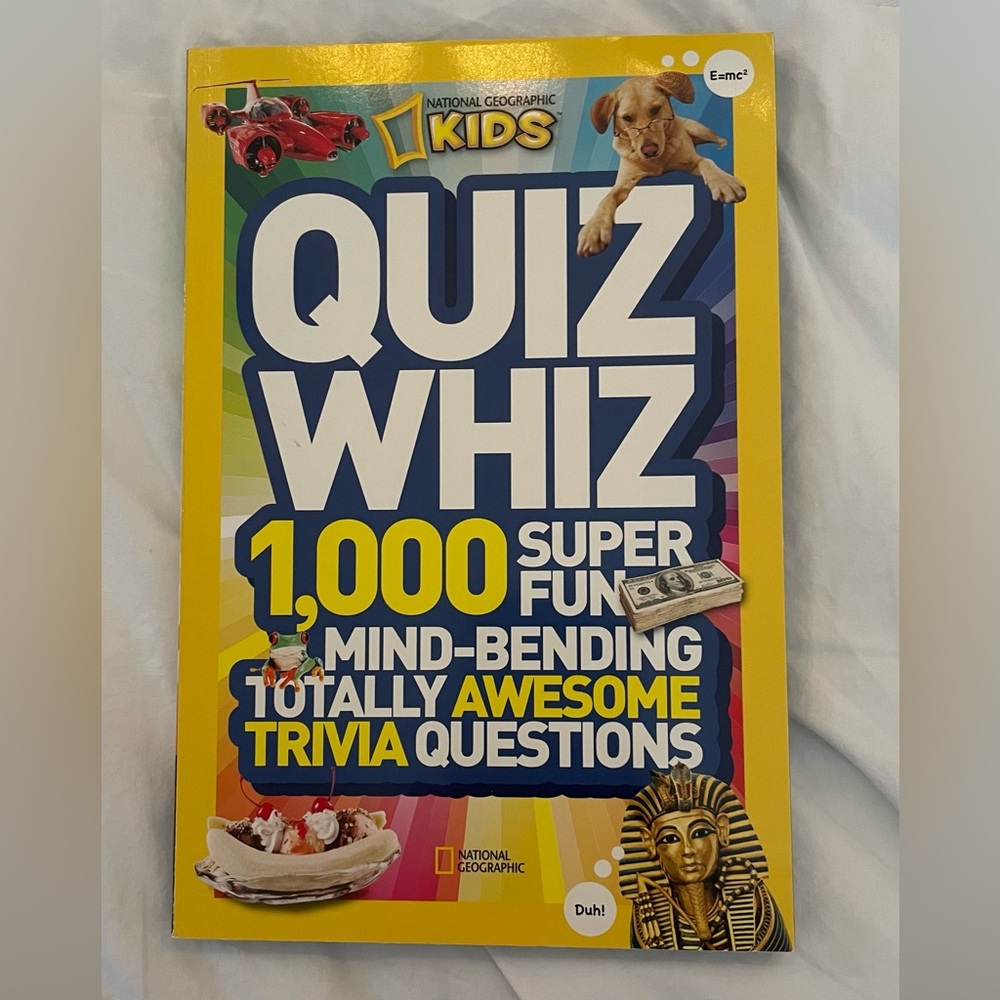National Geographic Kids Quiz Whiz Book